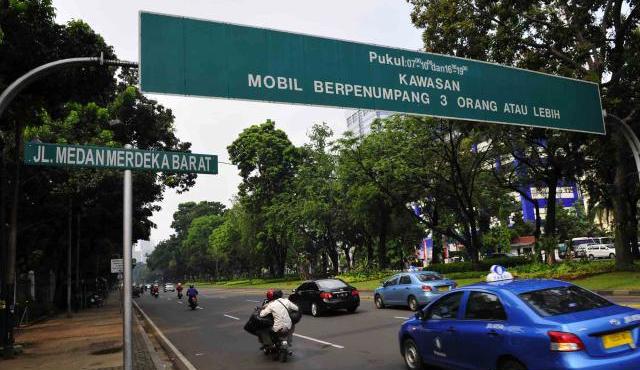 3 in 1 di Jalan Protokol Jakarta Ditiadakan Selama Empat Hari